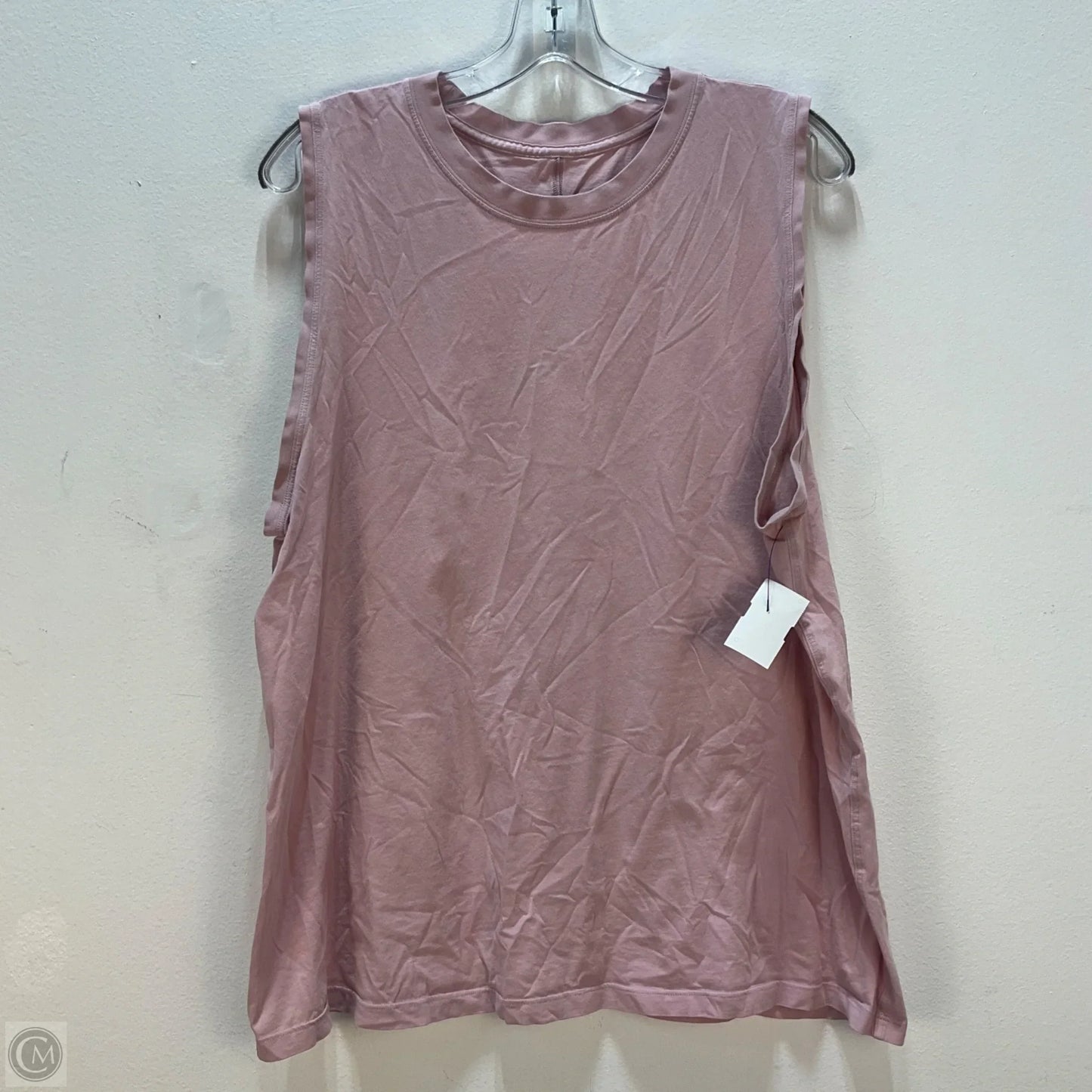 Athletic Tank Top By Lululemon In Pink, Size: 16