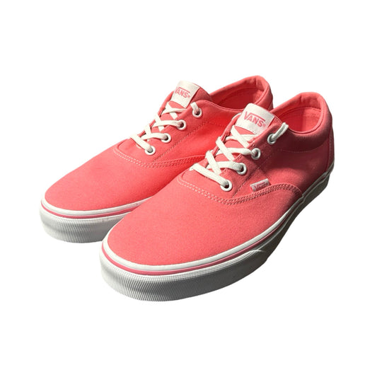 Pink Shoes Flats Vans, Size 11