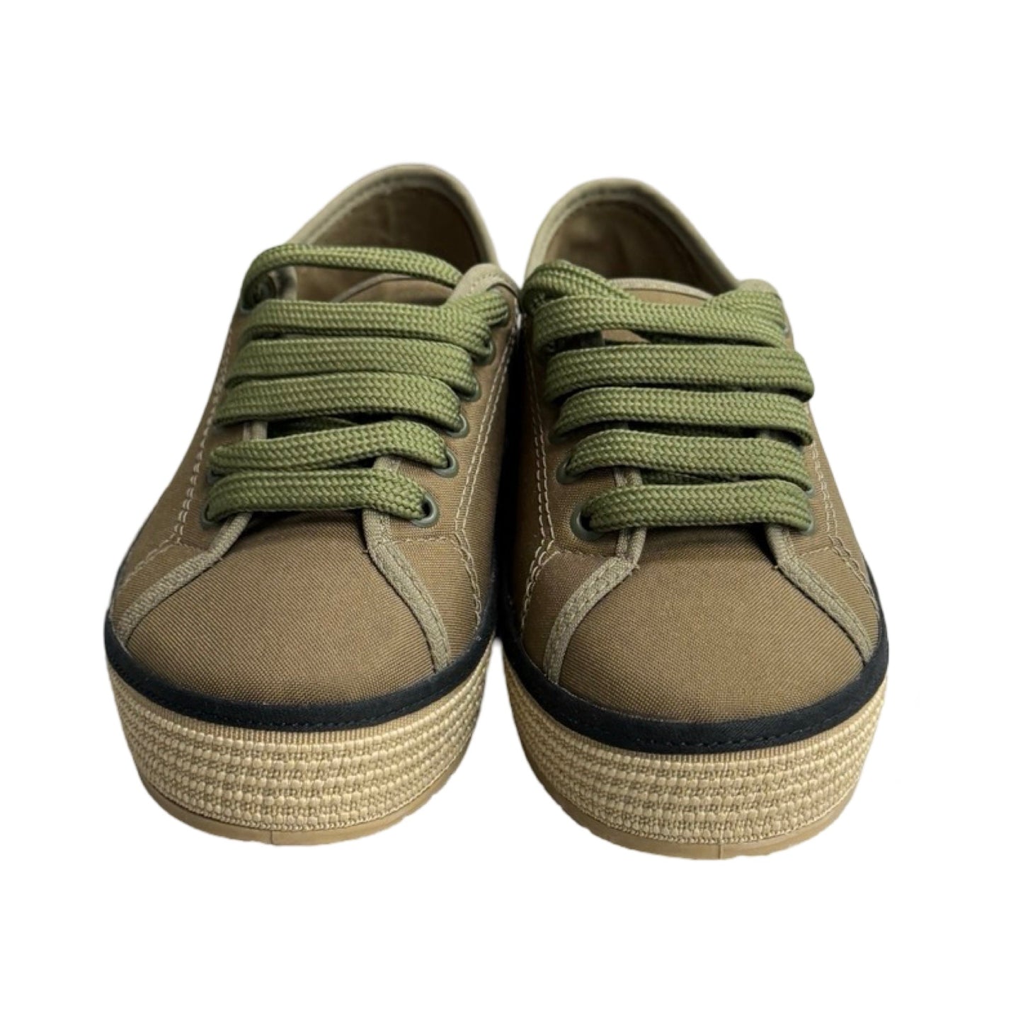 Shoes Sneakers By Sunria In Green, Size: 5