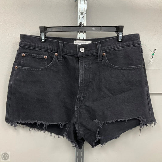 Shorts By Abercrombie And Fitch In Black, Size: 10