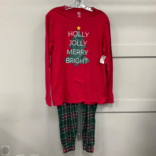 Pajamas 2pc By Clothes Mentor In Red, Size: M