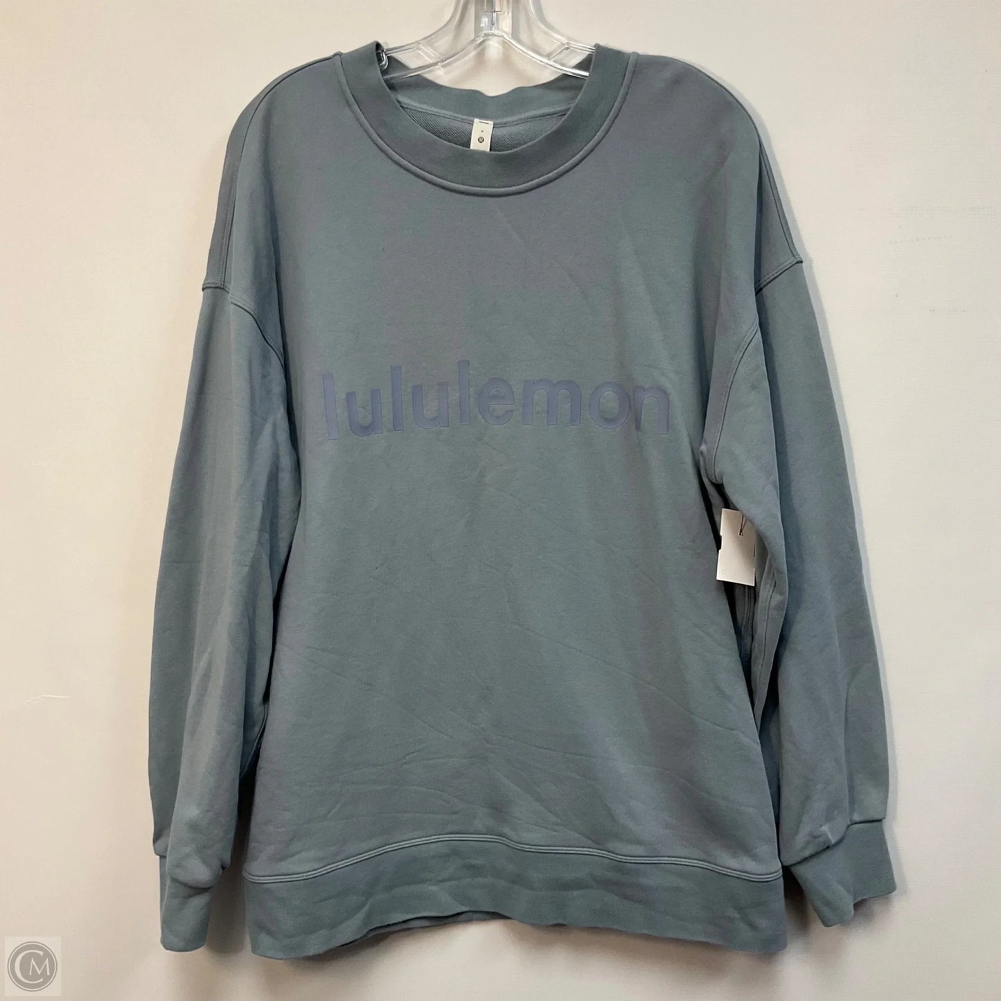 Sweatshirt Crewneck By Lululemon In Blue, Size: 8