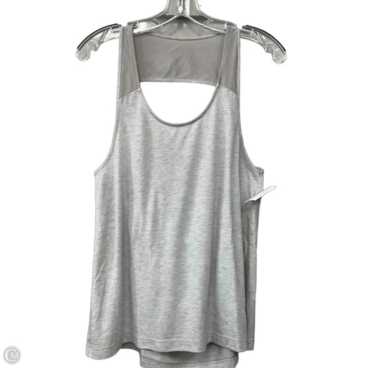 Athletic Tank Top By Alo In Grey, Size: M