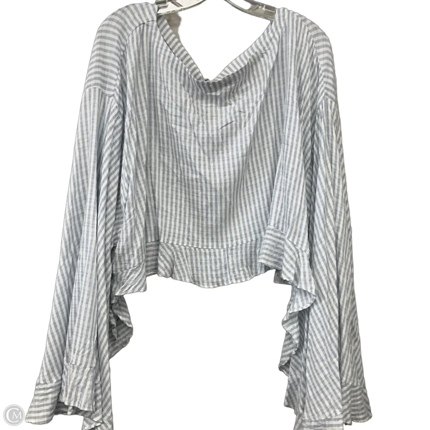 Top Long Sleeve By Altard State In Striped Pattern, Size: 3x
