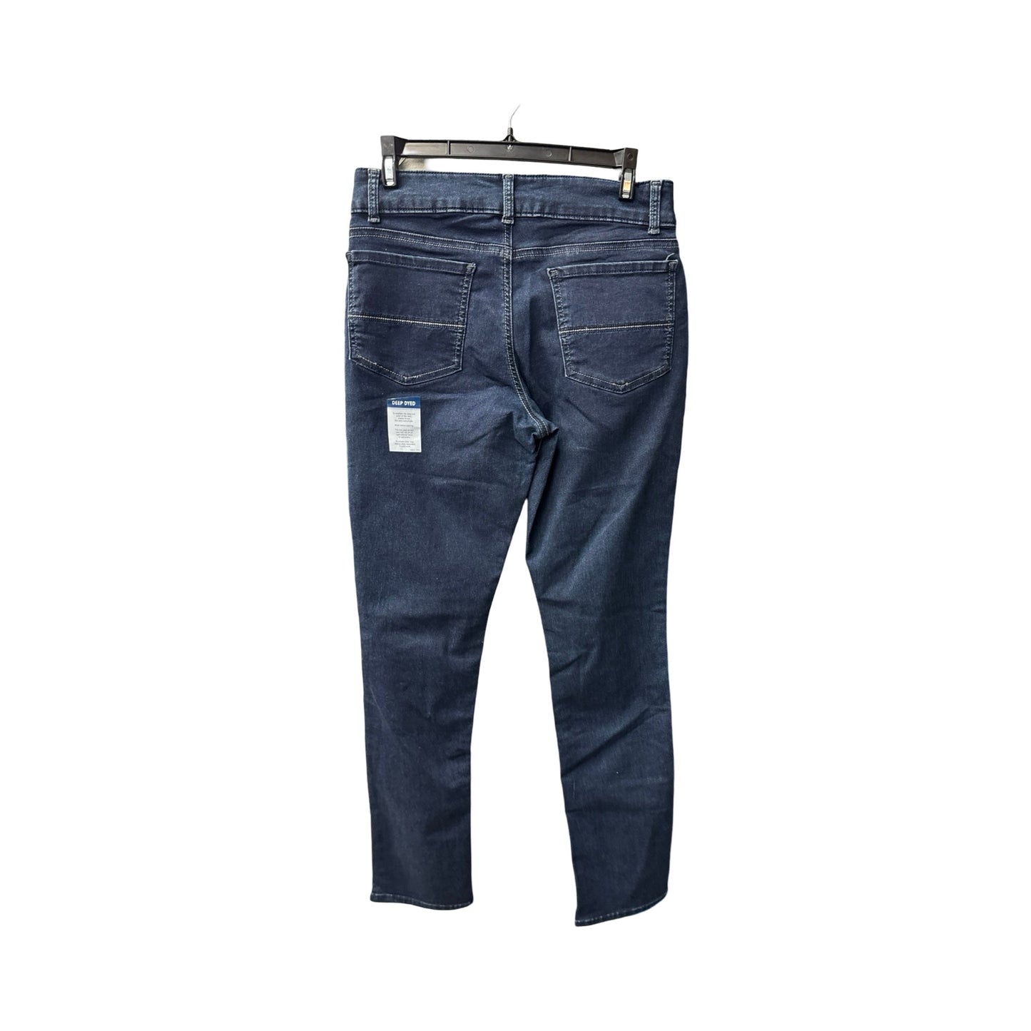 Jeans Straight By Lee In Blue Denim, Size: 10