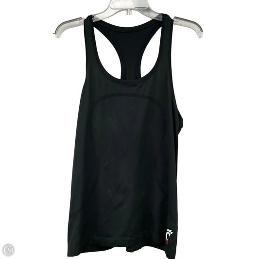 Athletic Tank Top By Lululemon In Black, Size: 10