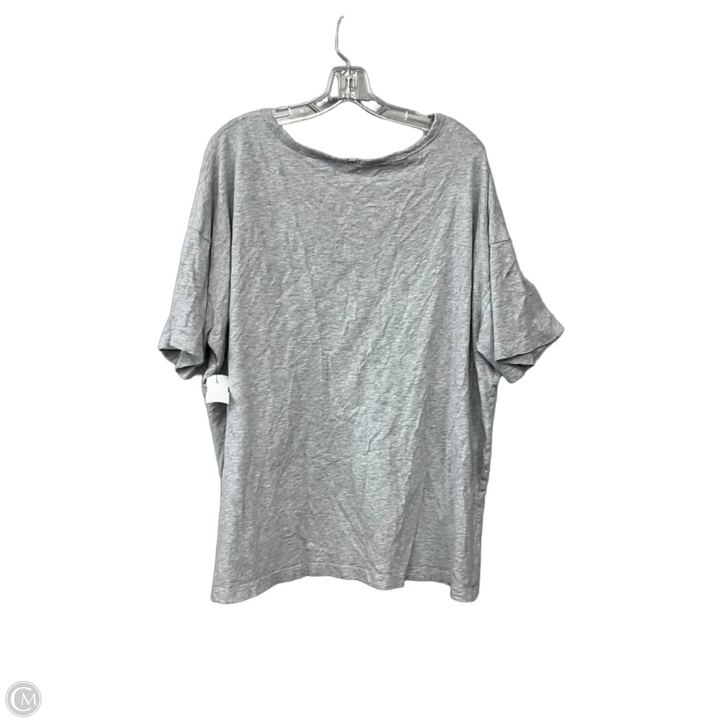 Top Short Sleeve Basic By Aerie In Grey, Size: Xxl