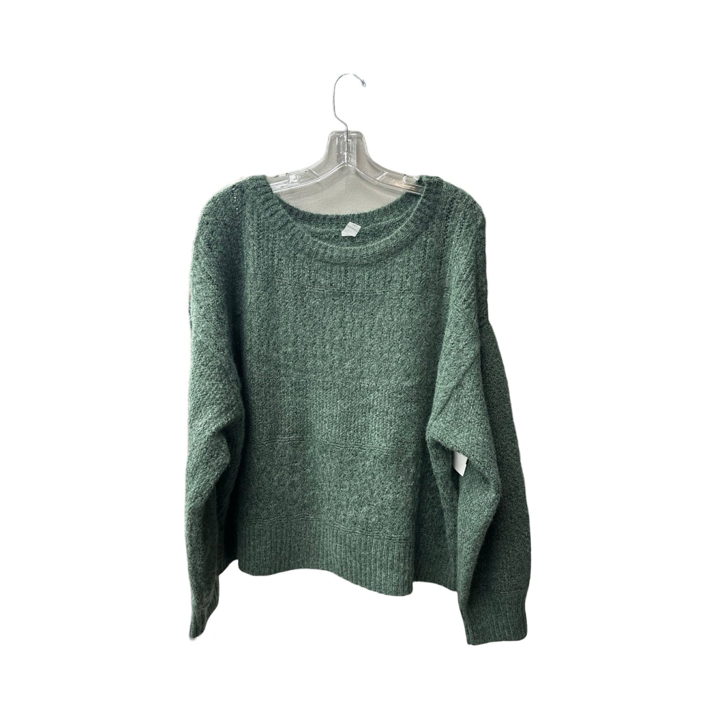 Sweater By Old Navy In Green, Size: 2x