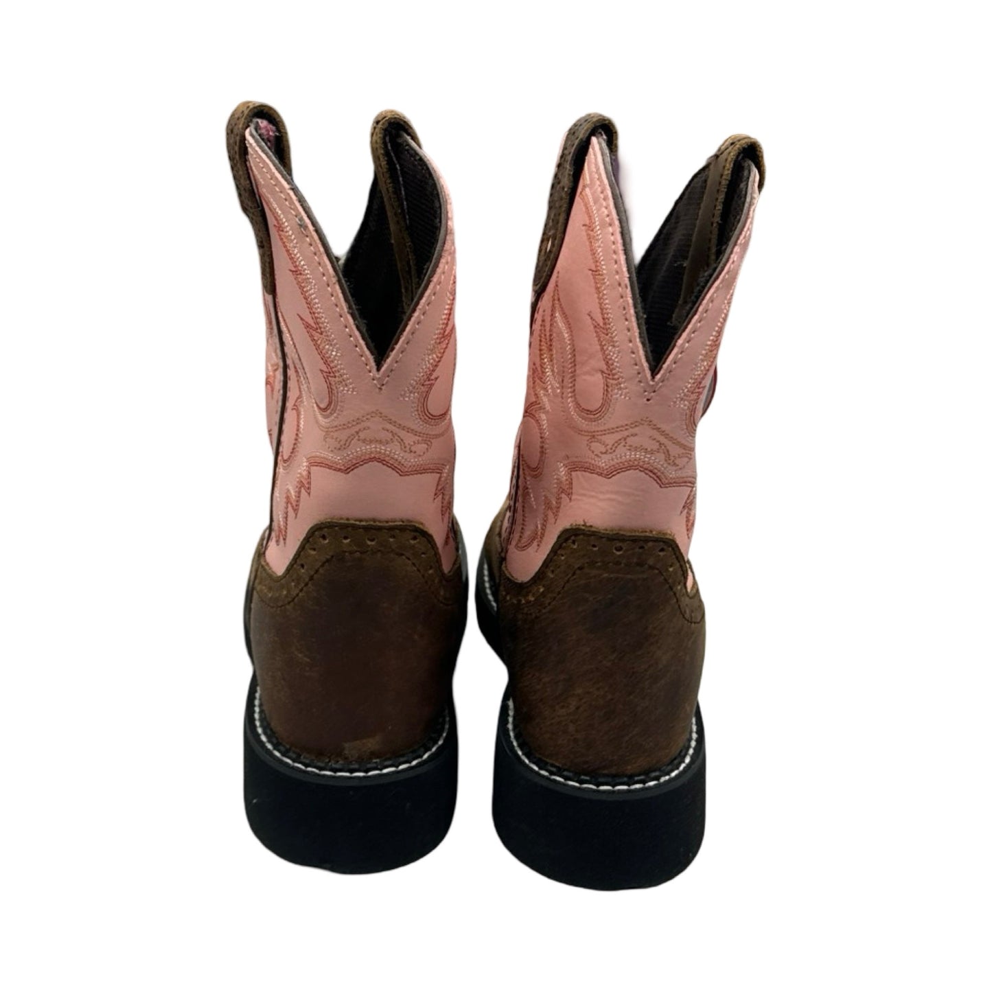 Boots Western By Justin In Brown, Size: 8.5