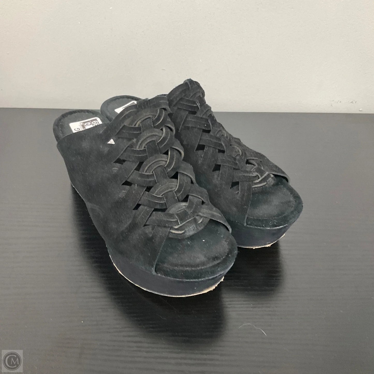 Sandals Heels Block By Michael By Michael Kors In Black, Size: 8