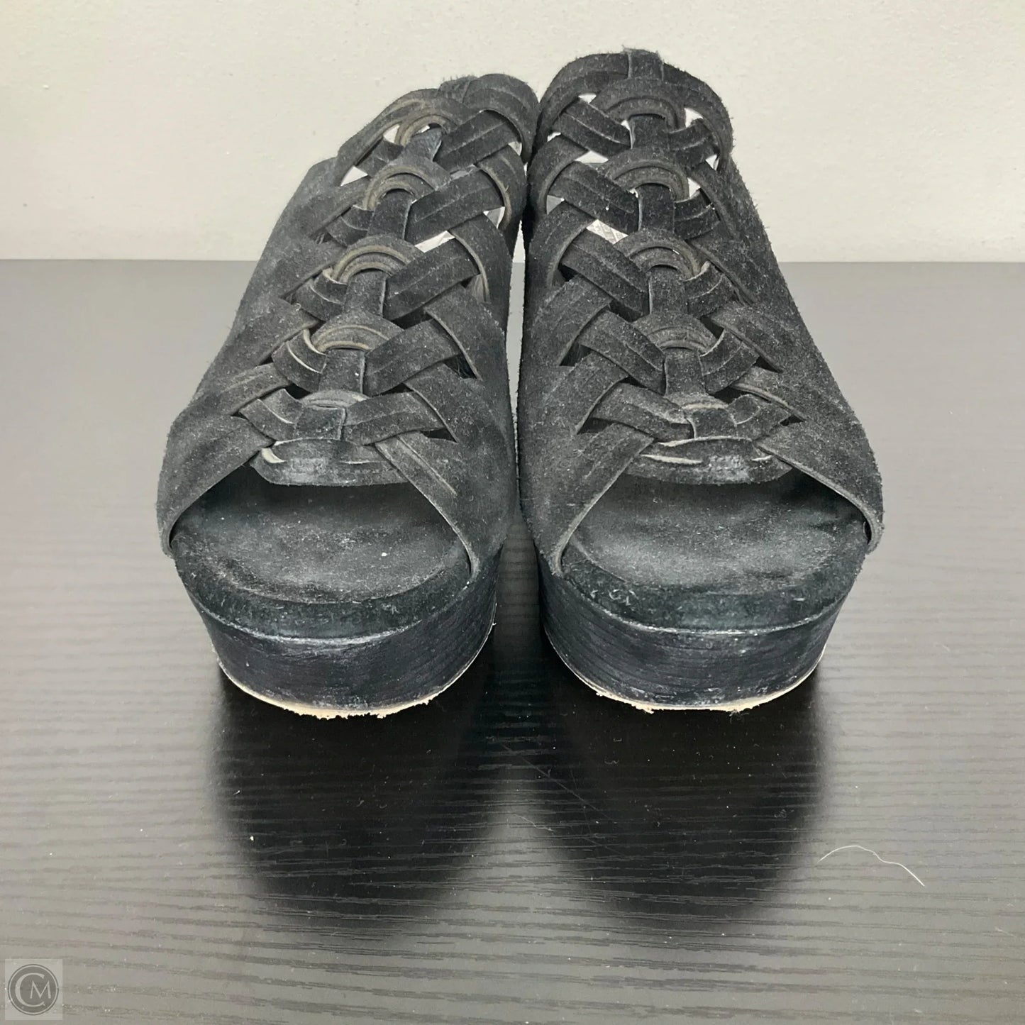 Sandals Heels Block By Michael By Michael Kors In Black, Size: 8