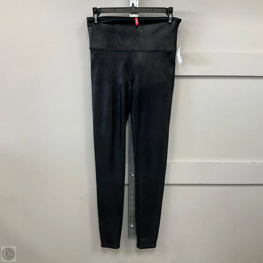 Athletic Leggings By Spanx In Black, Size: M