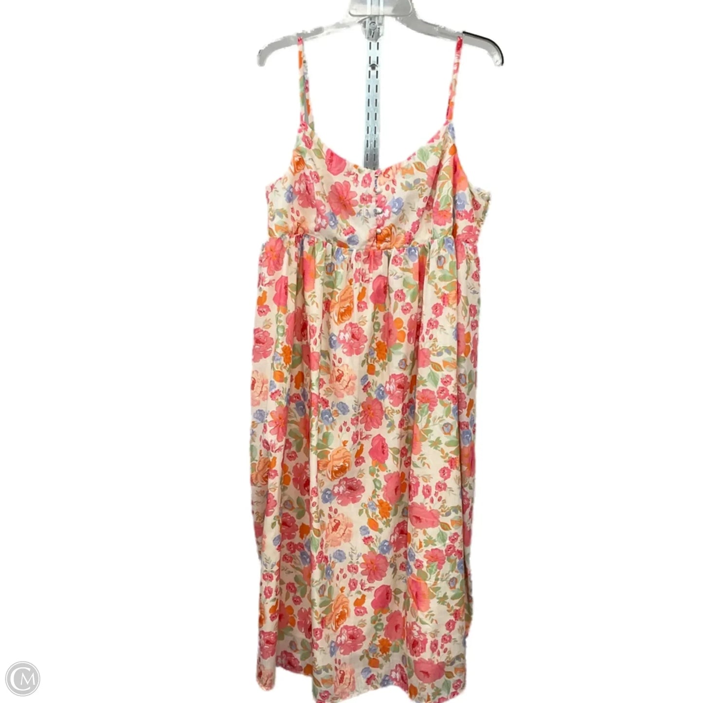 Dress Casual Midi By Altard State In Floral Print, Size: Xl