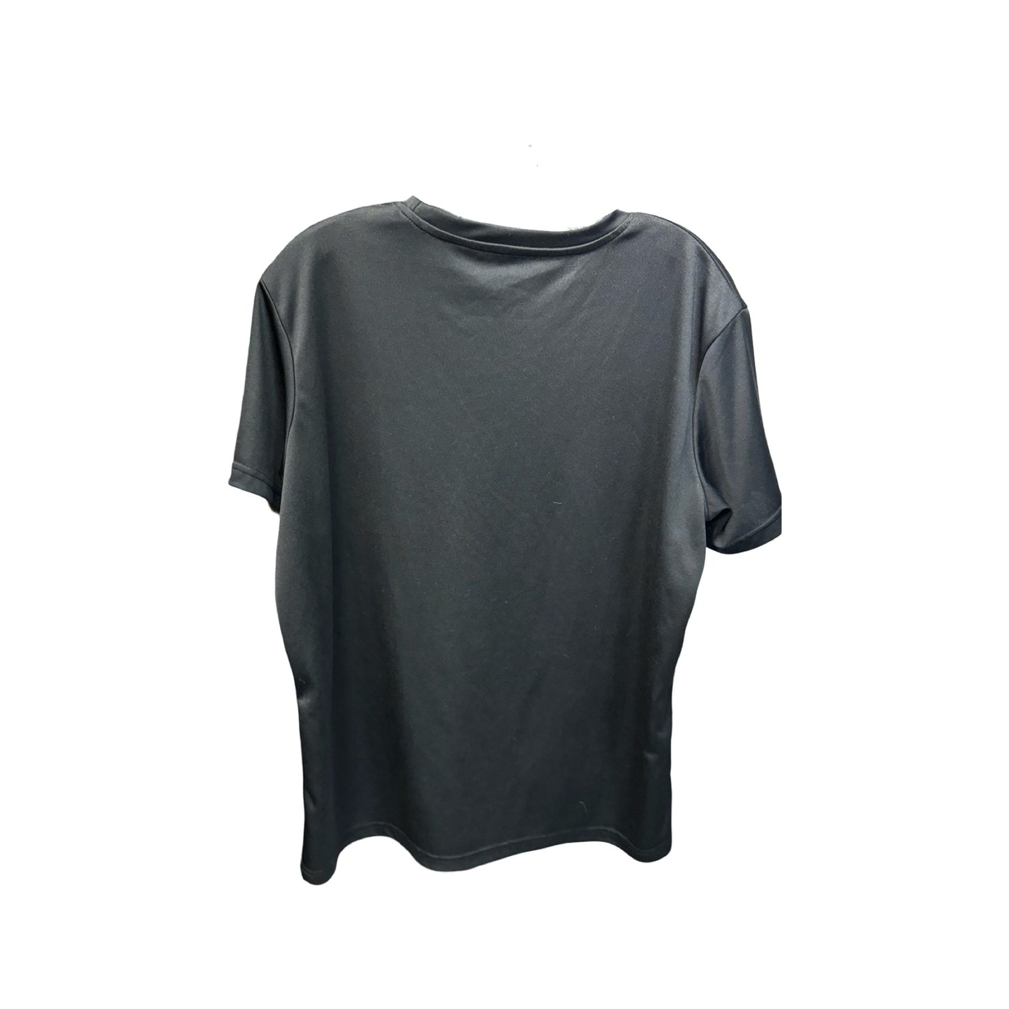 Top Short Sleeve By Shein In Black, Size: 1x