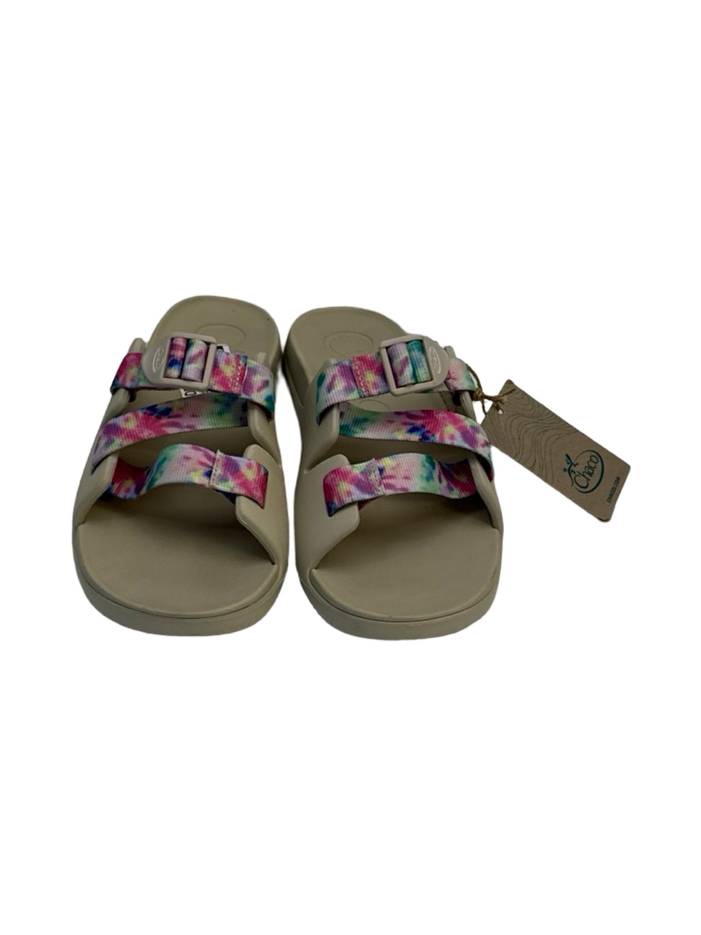 Brown Sandals Flip Flops Chacos, Size 6