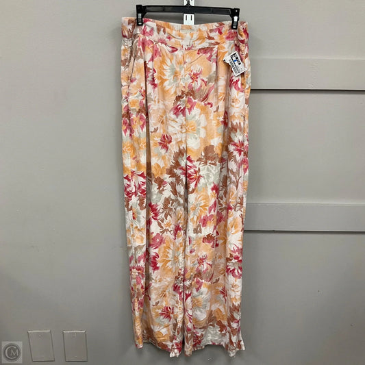 Pants Lounge By Abercrombie And Fitch In Floral Print, Size: M