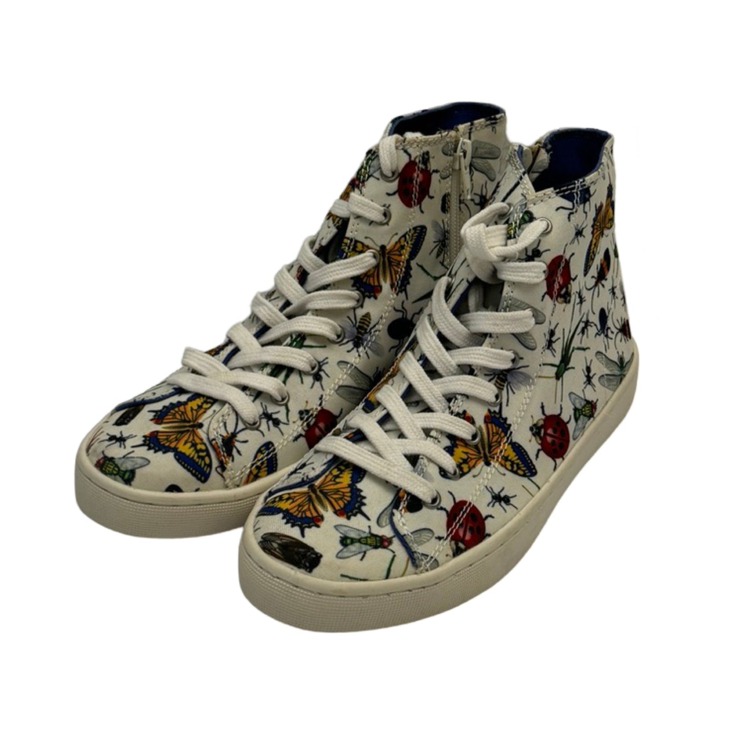 White Shoes Sneakers Loudmouth, Size 6