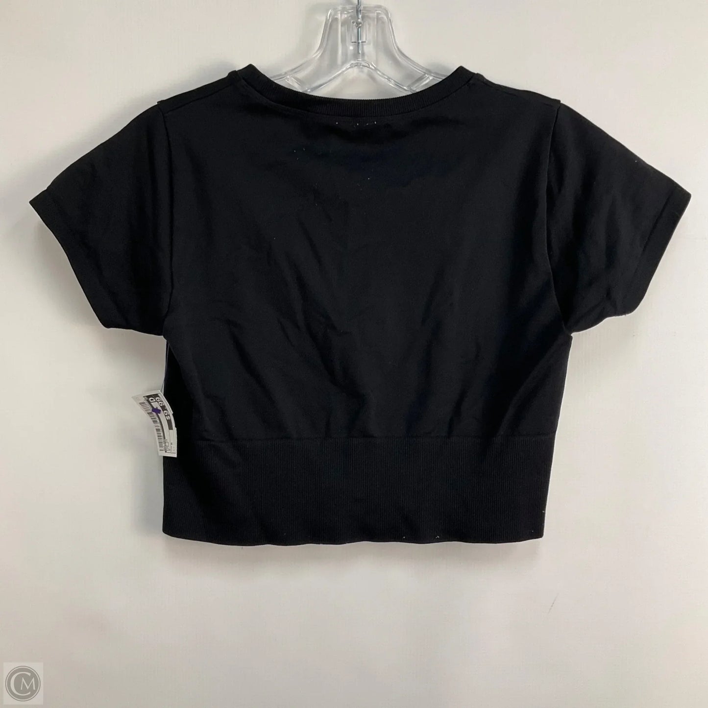 Top Short Sleeve By Aerie In Black, Size: M