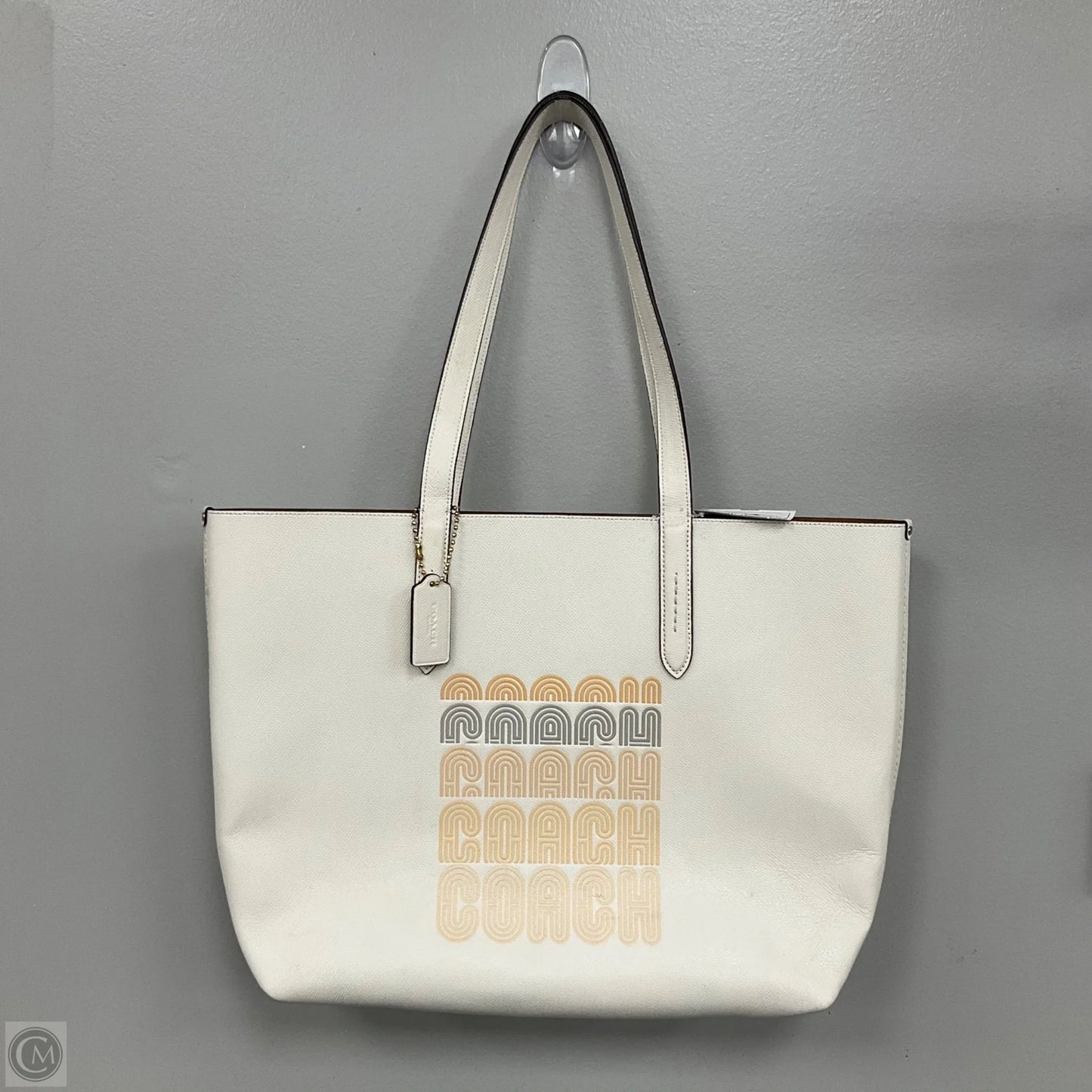 Tote Designer By Coach, Size: Large