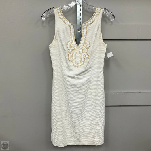 Dress Designer By Lilly Pulitzer In White, Size: 4