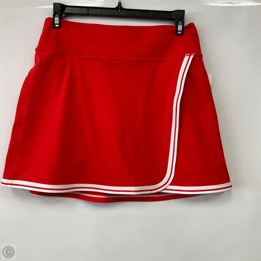 Athletic Skirt By Athleta In Red, Size: S