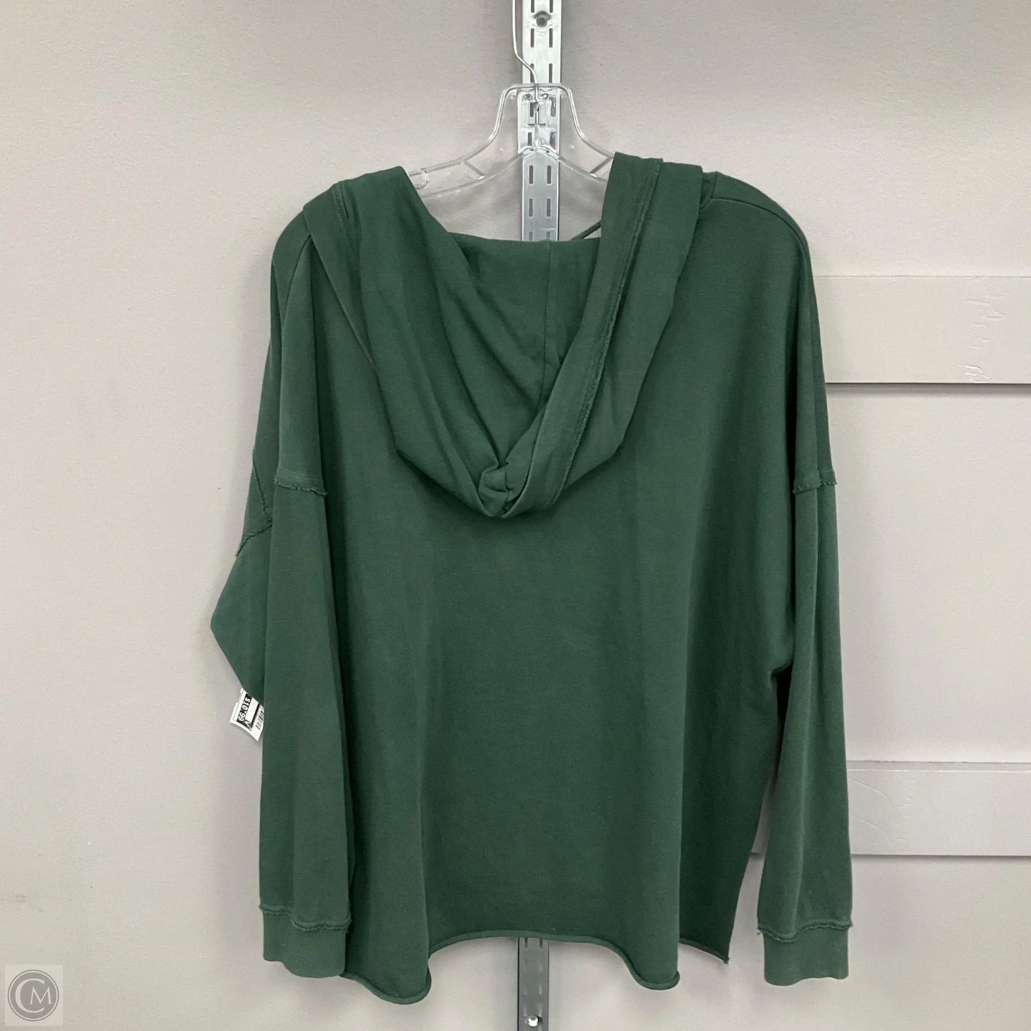 Top Long Sleeve By Aerie In Green, Size: S