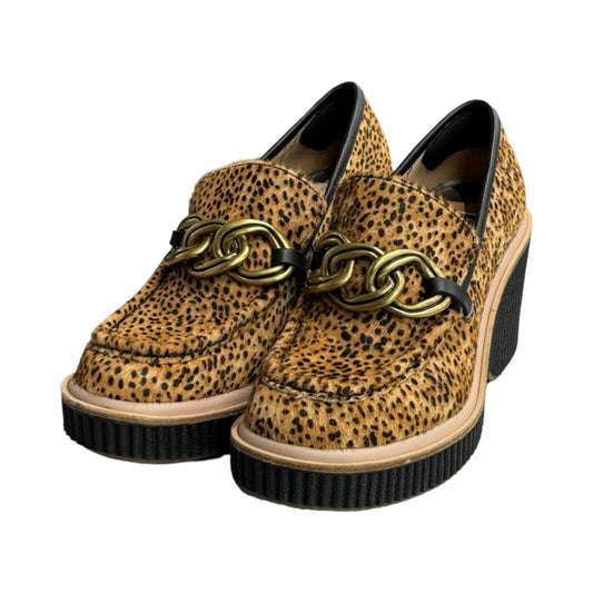 Shoes Heels Platform By Dolce Vita In Animal Print, Size: 8