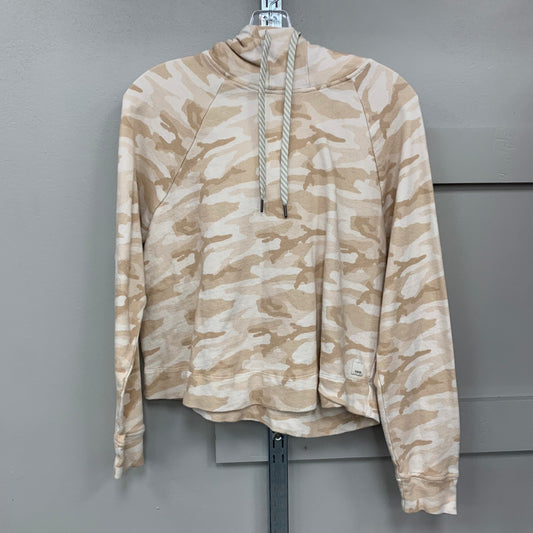 Sweatshirt Hoodie By Vuori In Camouflage Print, Size: S