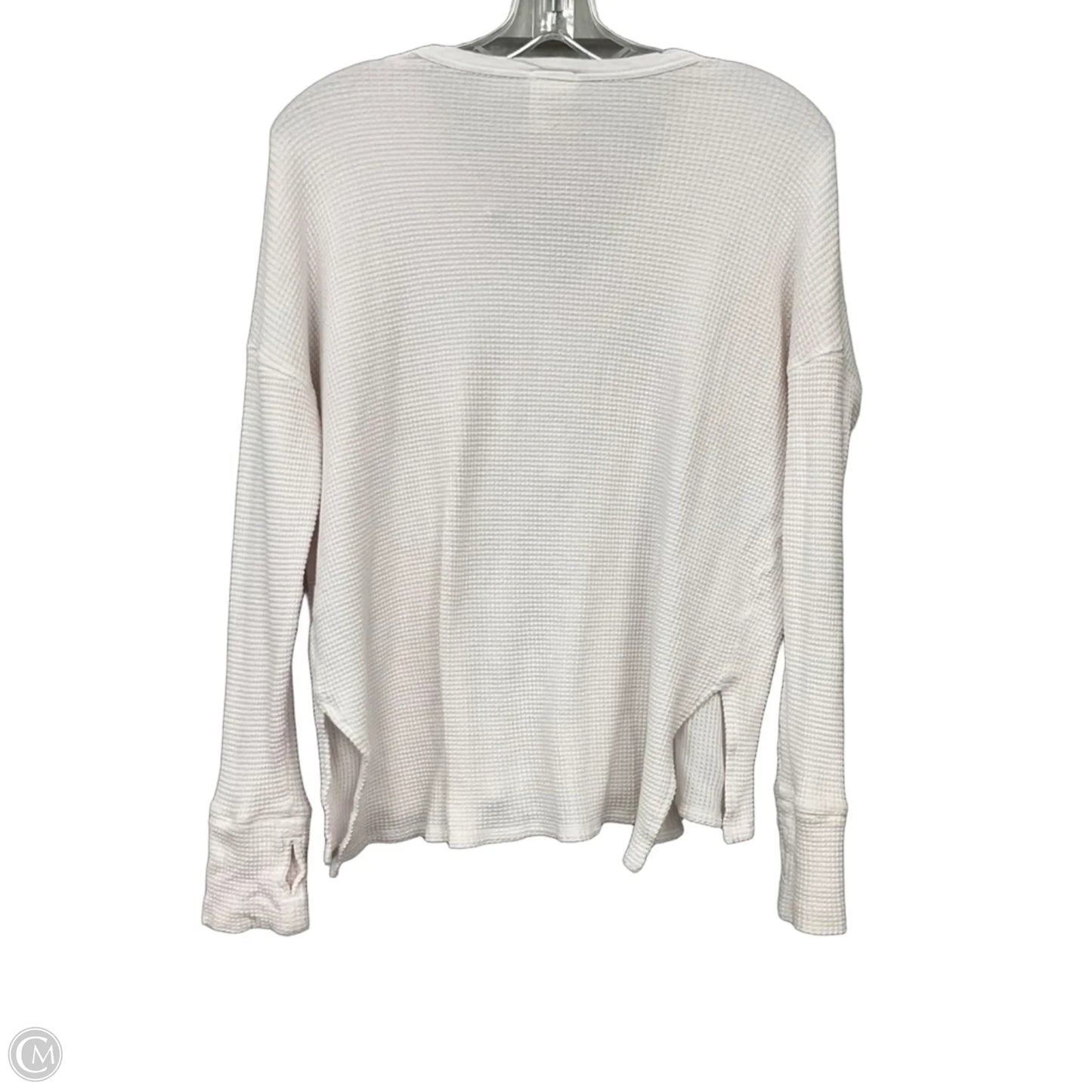 Top Long Sleeve By Offline By Aerie In White, Size: S