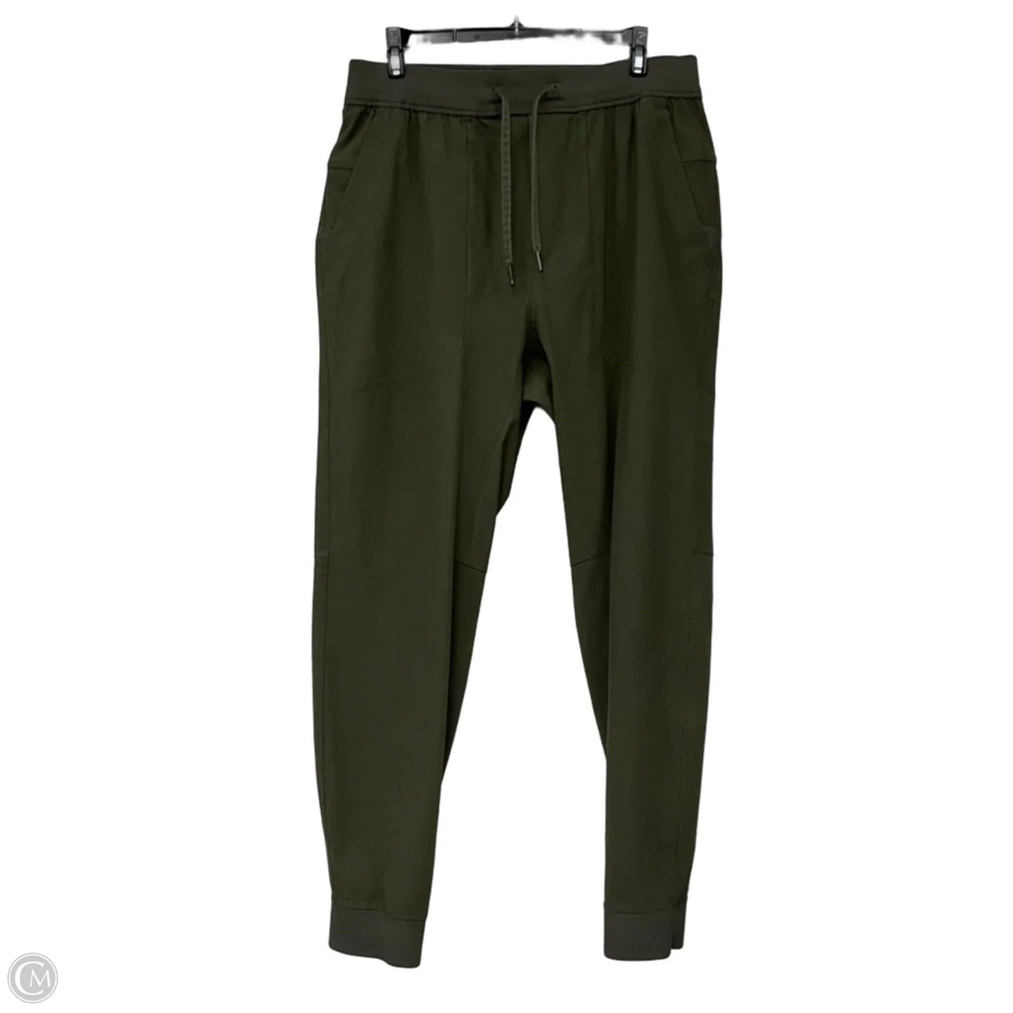 Athletic Pants By Lululemon In Green, Size: L