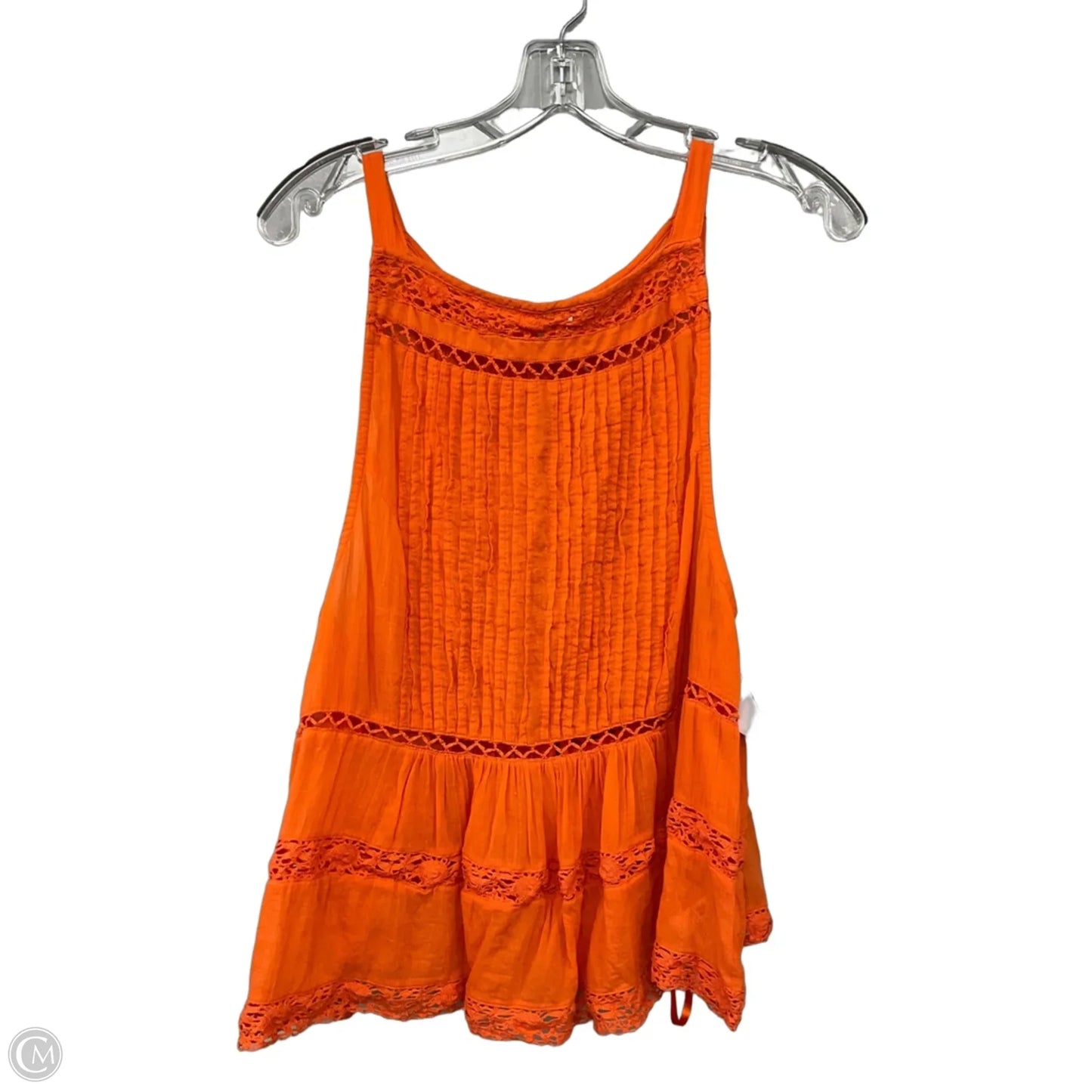Top Sleeveless By Free People In Orange, Size: L