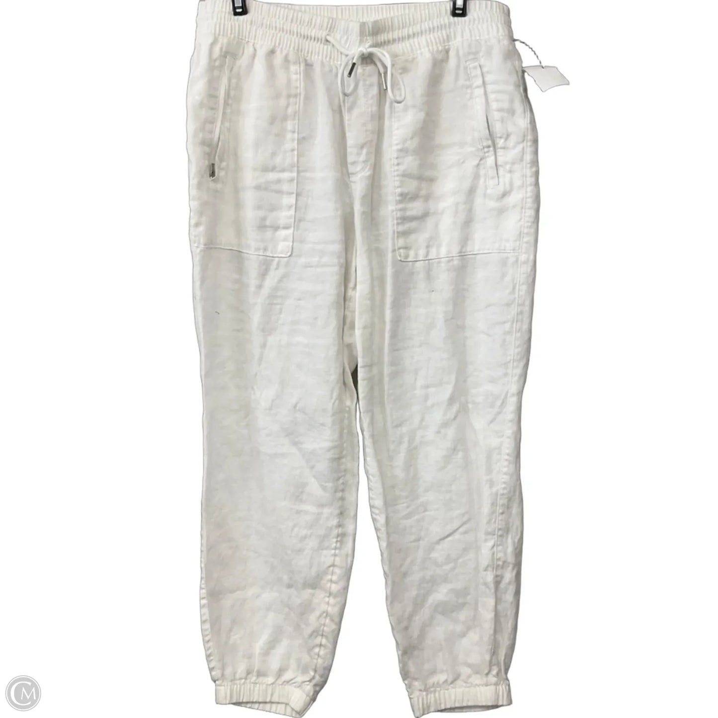 Pants Linen By Athleta In White, Size: 8p