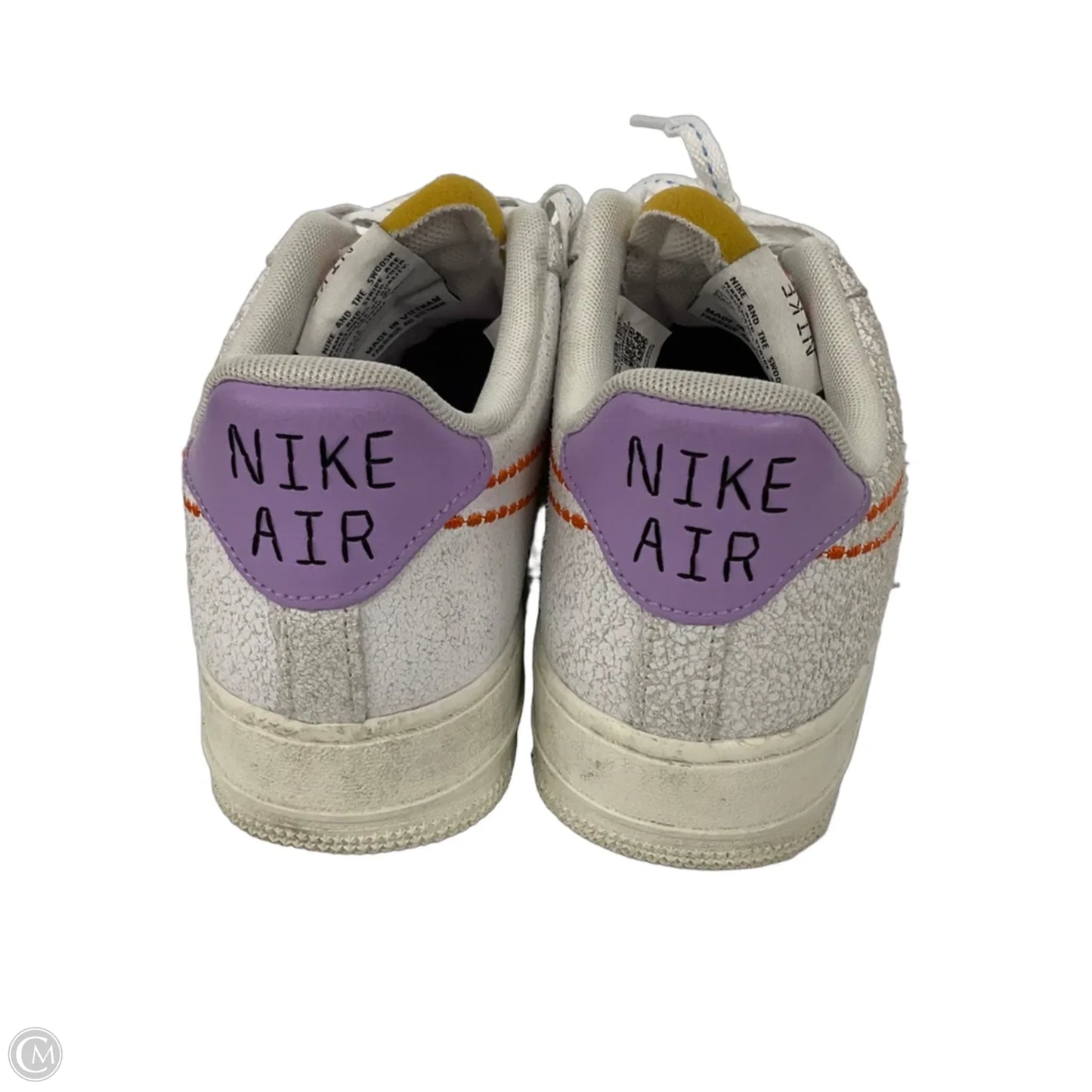 Air Force 1 Low ‘07 SE Stitched By Nike In White, Size: 8.5