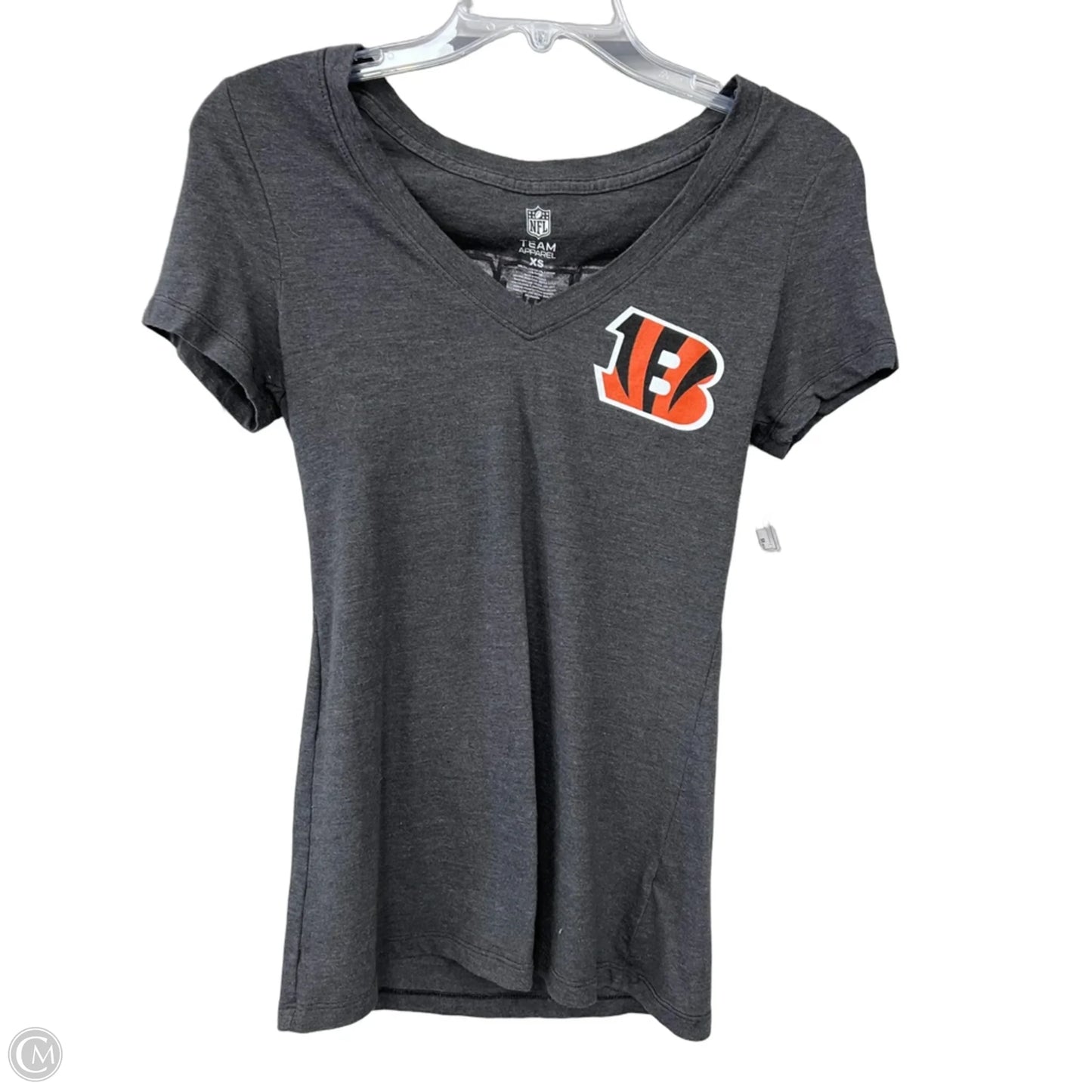 Top Short Sleeve Basic By Nfl In Grey, Size: Xs