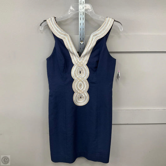 Dress Designer By Lilly Pulitzer In Navy, Size: 4