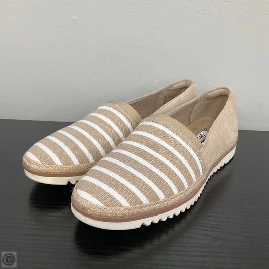 Shoes Flats By Clarks In Striped Pattern, Size: 6