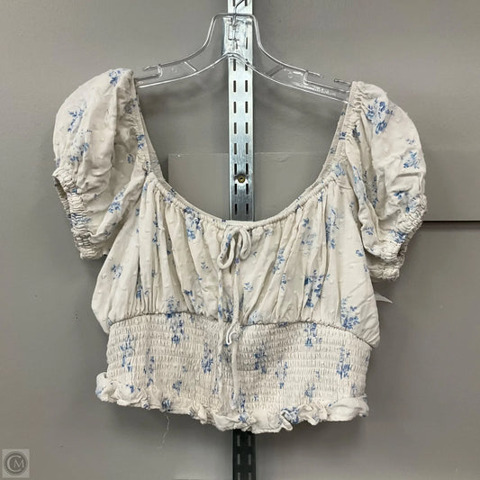 Top Short Sleeve By Altard State In Floral Print, Size: Xxl