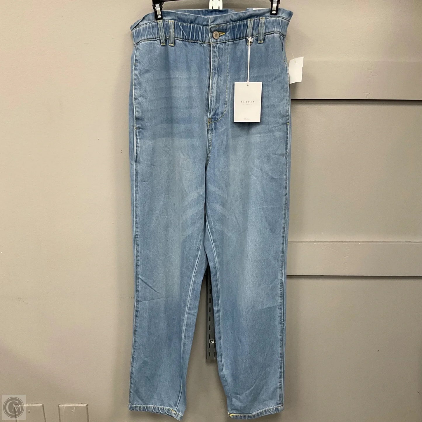 Jeans Wide Leg By Kancan In Blue Denim, Size: 6