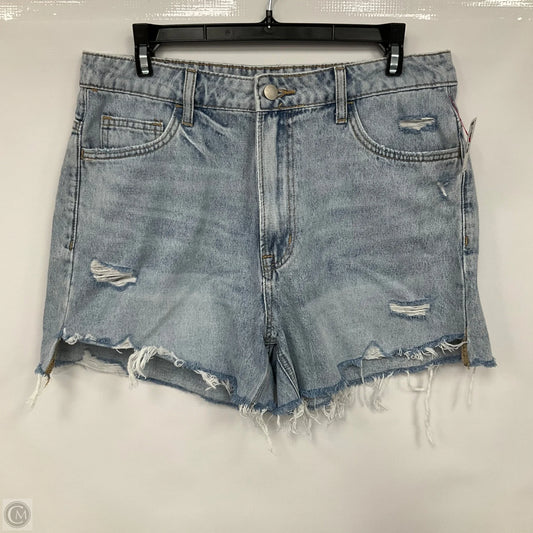 Shorts By Altard State In Blue Denim, Size: L