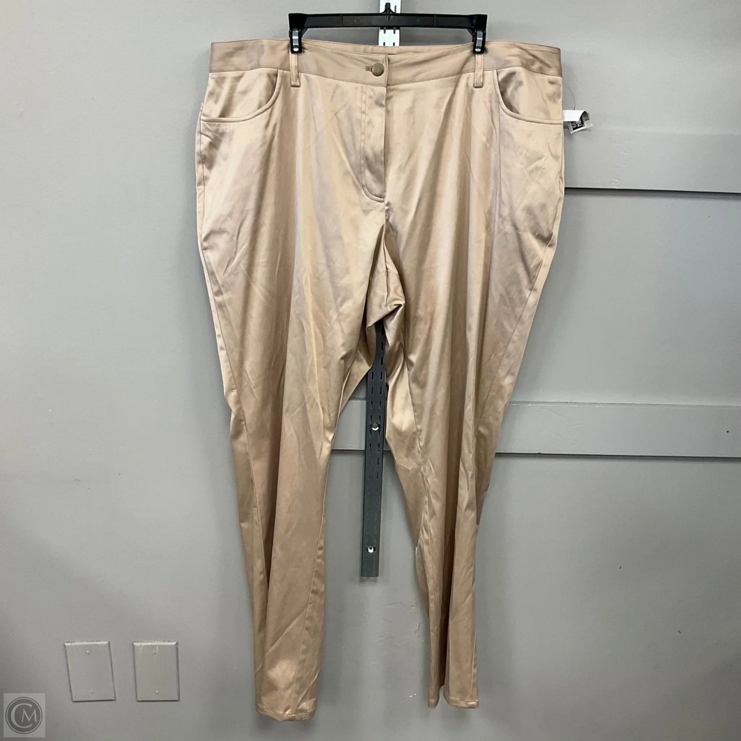 Pants Dress By Ashley Stewart In Gold, Size: 22