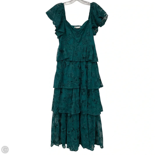 Dress Casual Midi By Altard State In Teal, Size: M