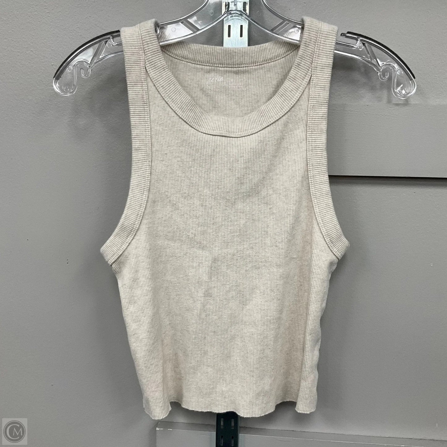 Top Sleeveless By Aerie In Brown, Size: L