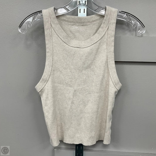 Top Sleeveless By Aerie In Brown, Size: L