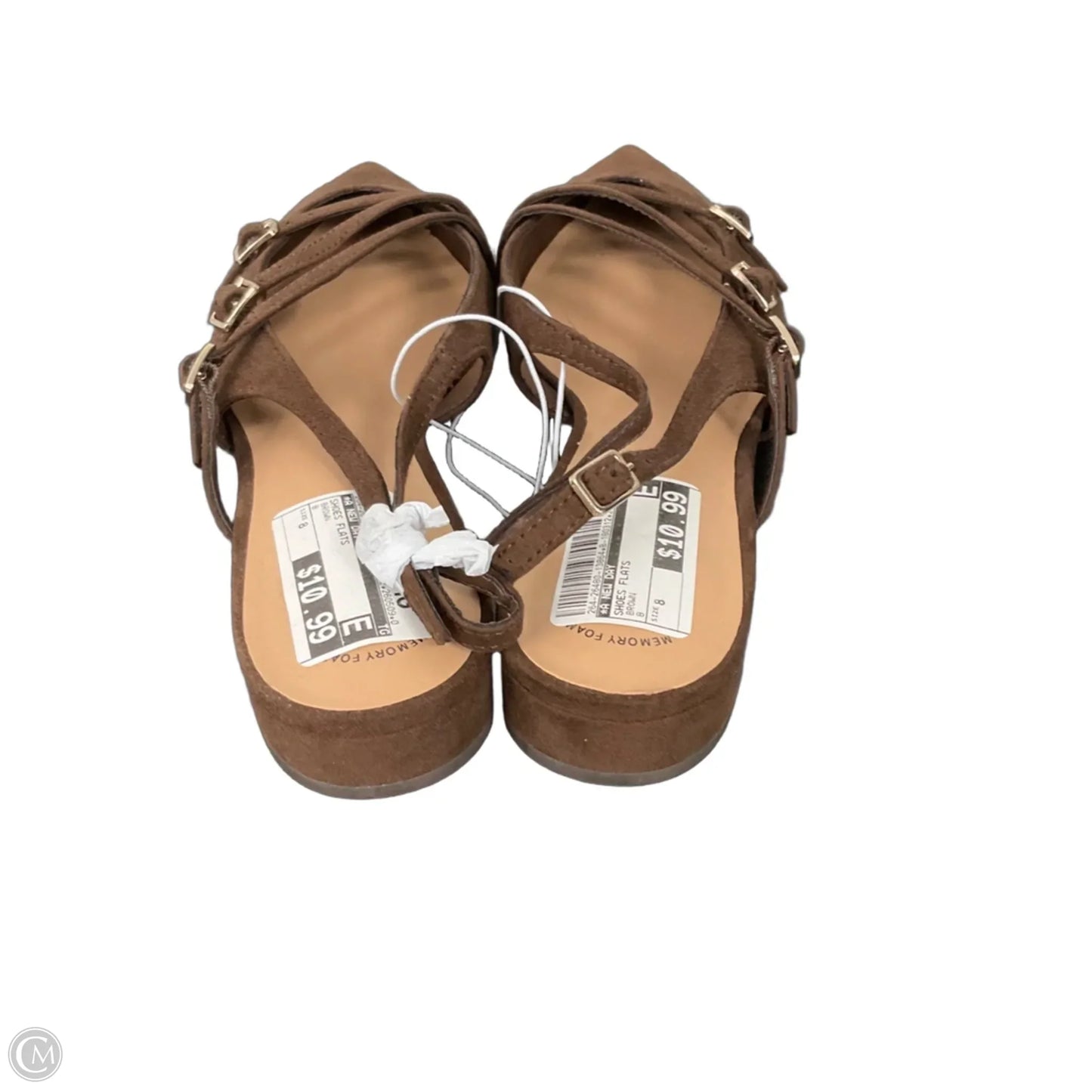 Shoes Flats By A New Day In Brown, Size: 8