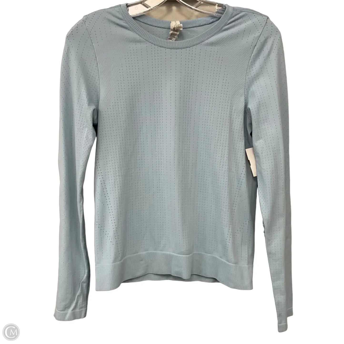 Athletic Top Long Sleeve Crewneck By Athleta In Blue, Size: Xs