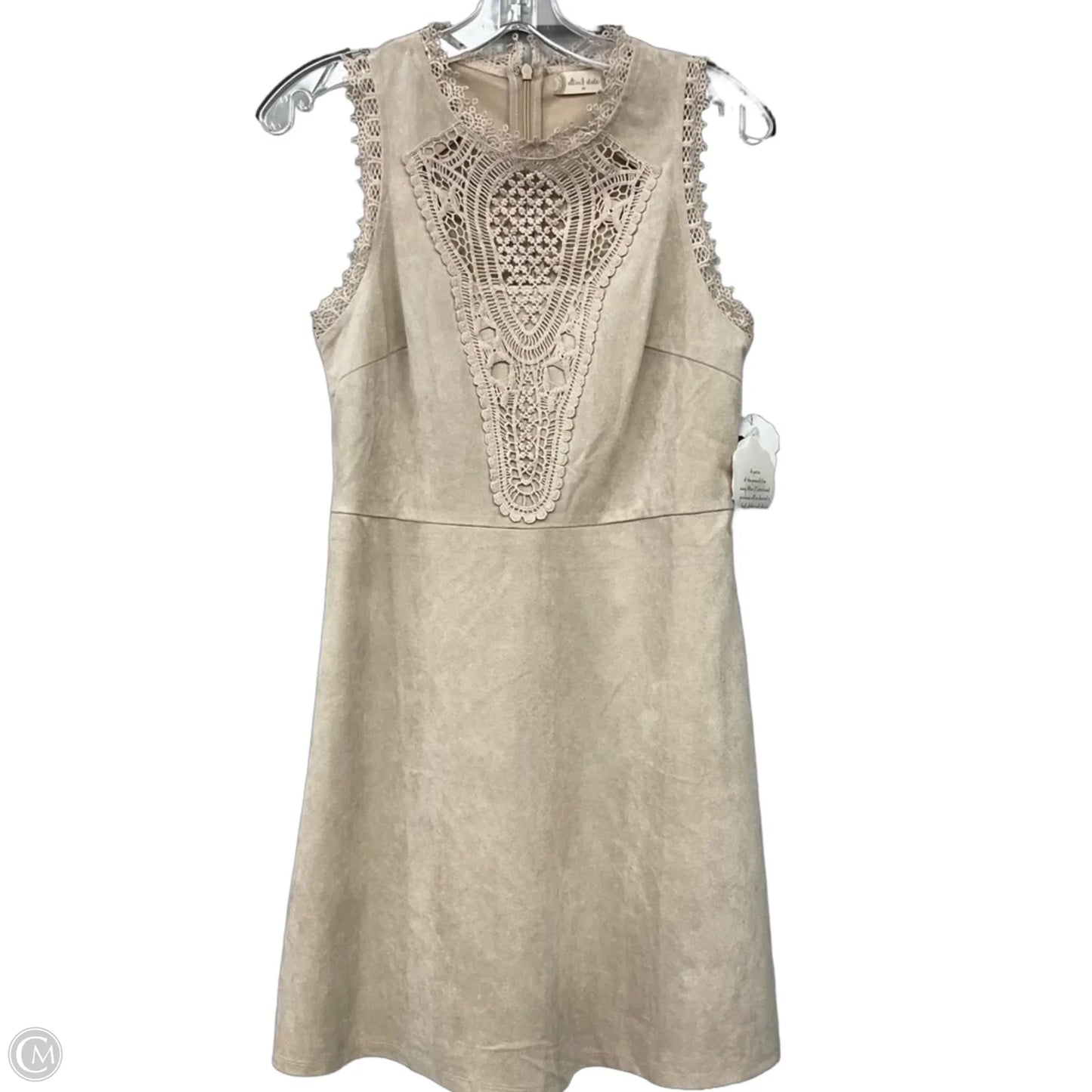 Dress Casual Midi By Altard State In Tan, Size: M