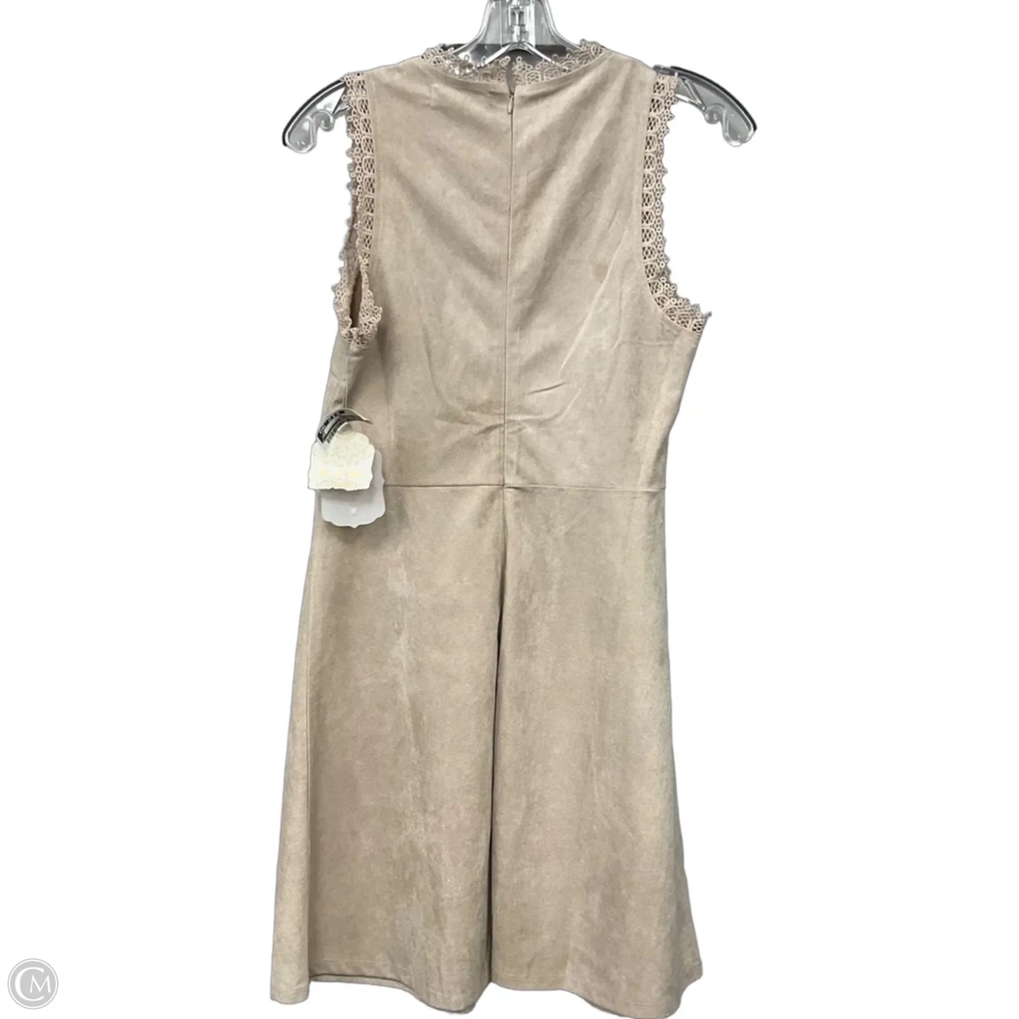 Dress Casual Midi By Altard State In Tan, Size: M