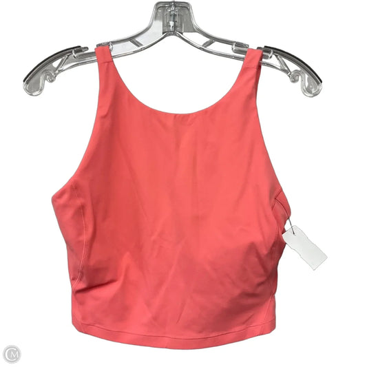 Athletic Tank Top By Lululemon In Pink, Size: 10