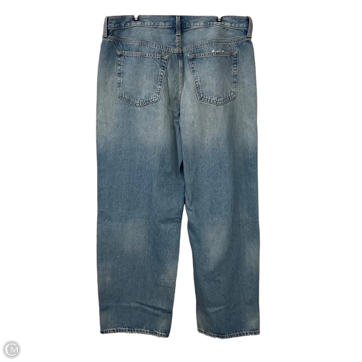 Jeans Straight By Universal Thread In Blue Denim, Size: 14