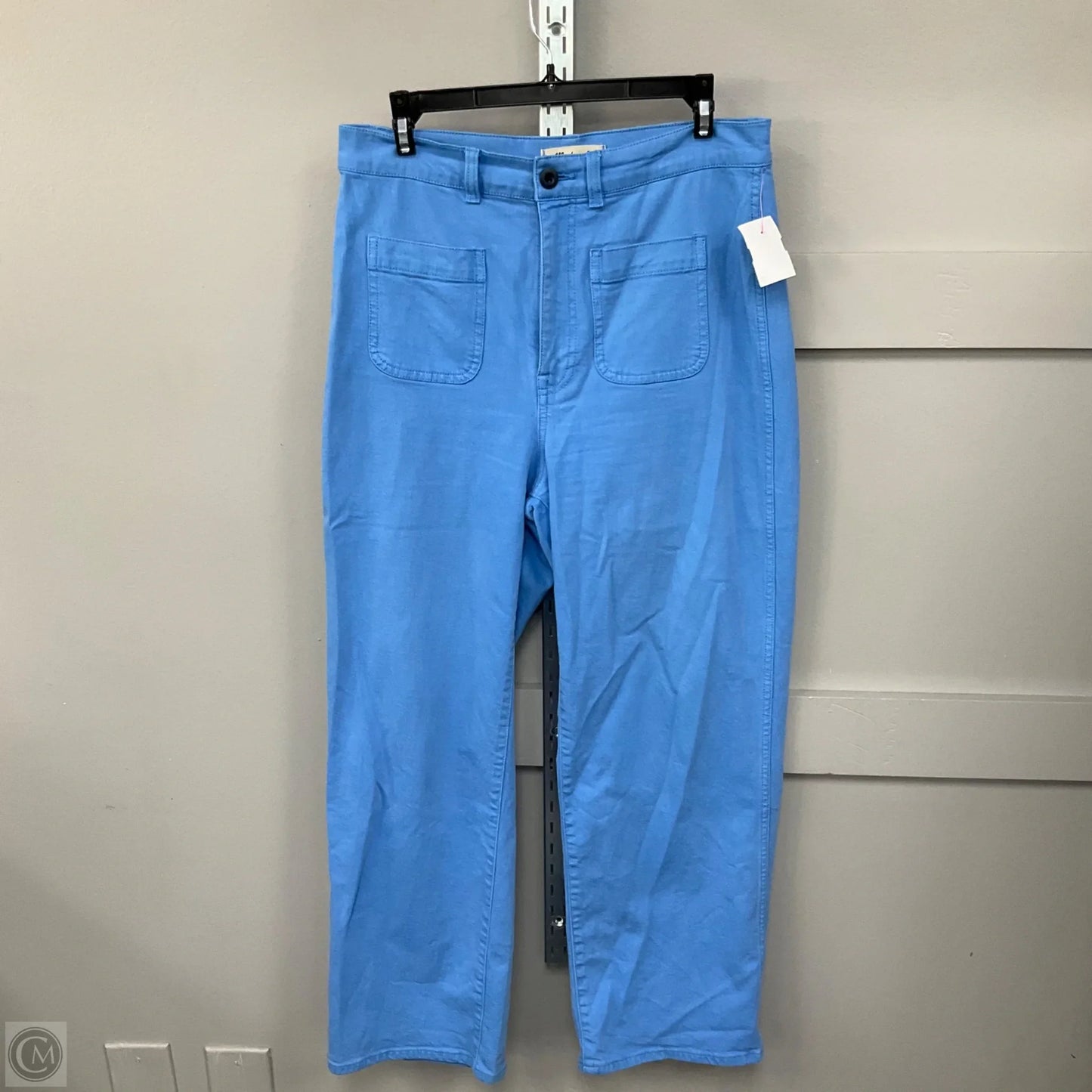 Jeans Wide Leg By Madewell In Blue, Size: 8